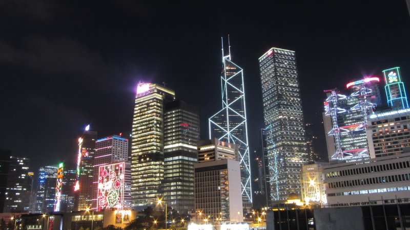 Hongkong nocą 2